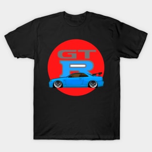 r34 gtr skyline stance T-Shirt